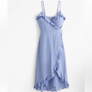 Abercrombie & Fitch Light Blue High Low Dress